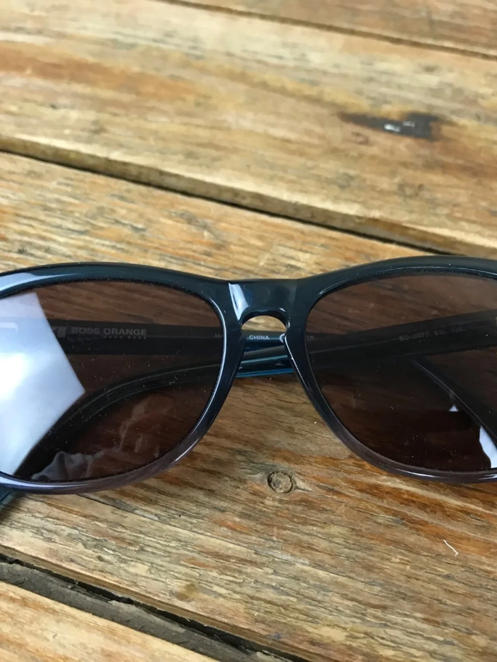 Hugo Boss Orange BO 0077 S3L Blue Sunglasses 135mm 5